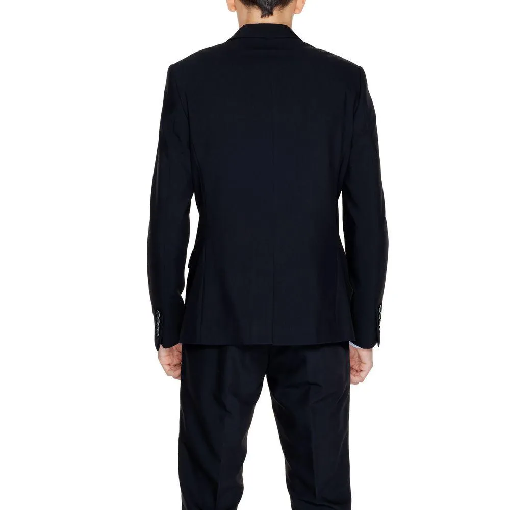 Antony Morato Black Polyester Suit