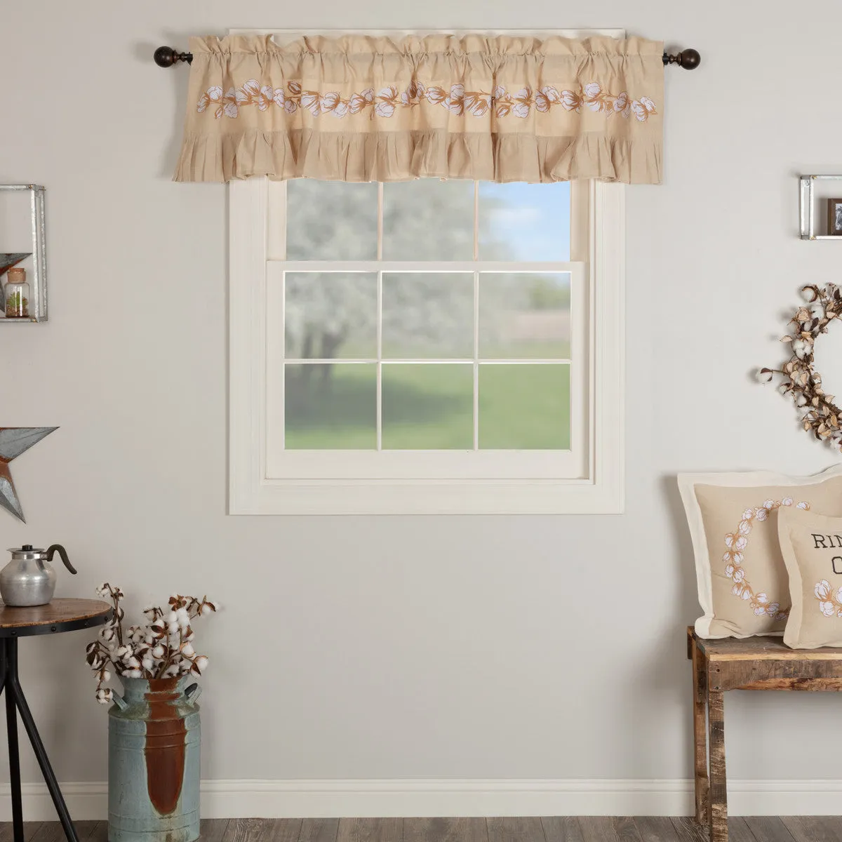 Ashmont Cotton Valance 16x90