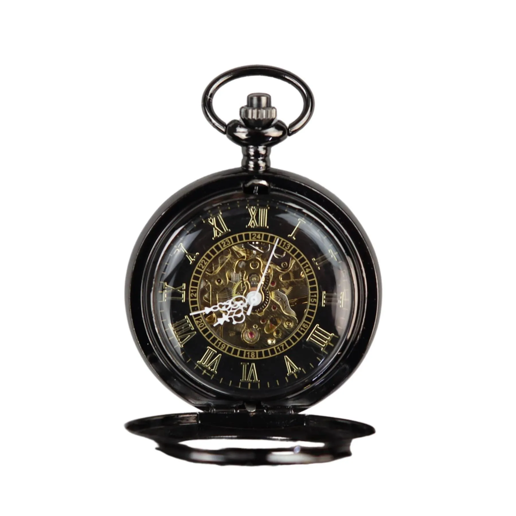 Automatic Mechanical 1920's Blinders Pocket Watch Vintage Retro