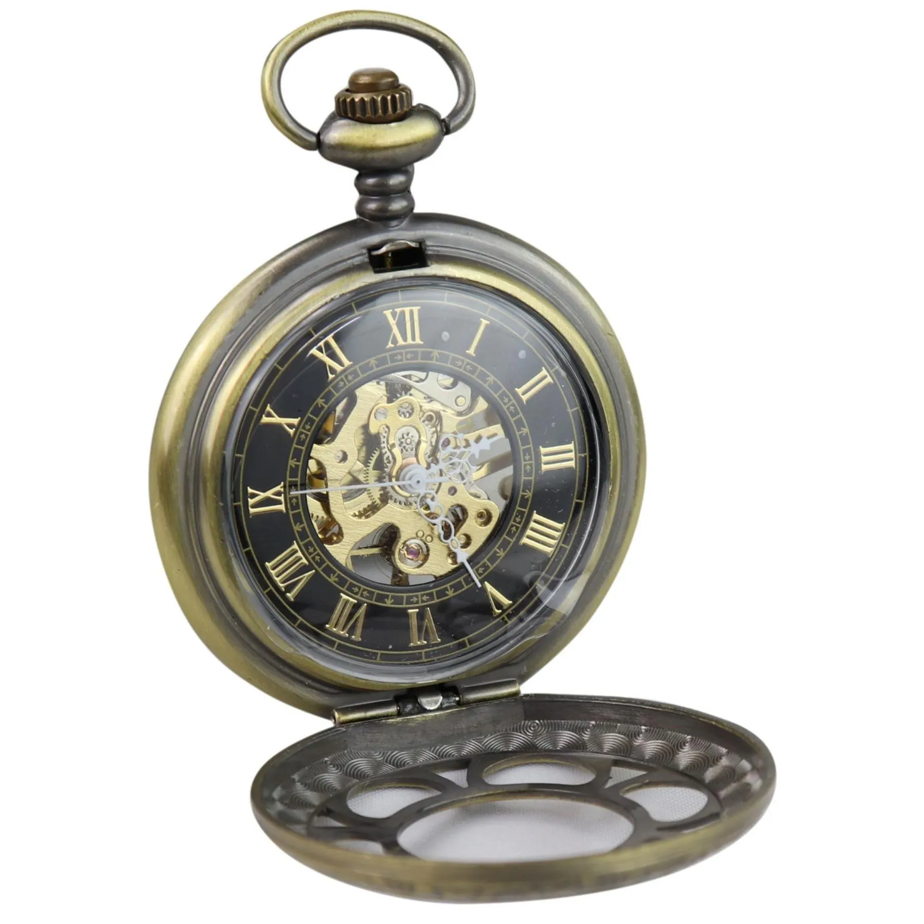 Automatic Mechanical 1920's Blinders Pocket Watch Vintage Retro