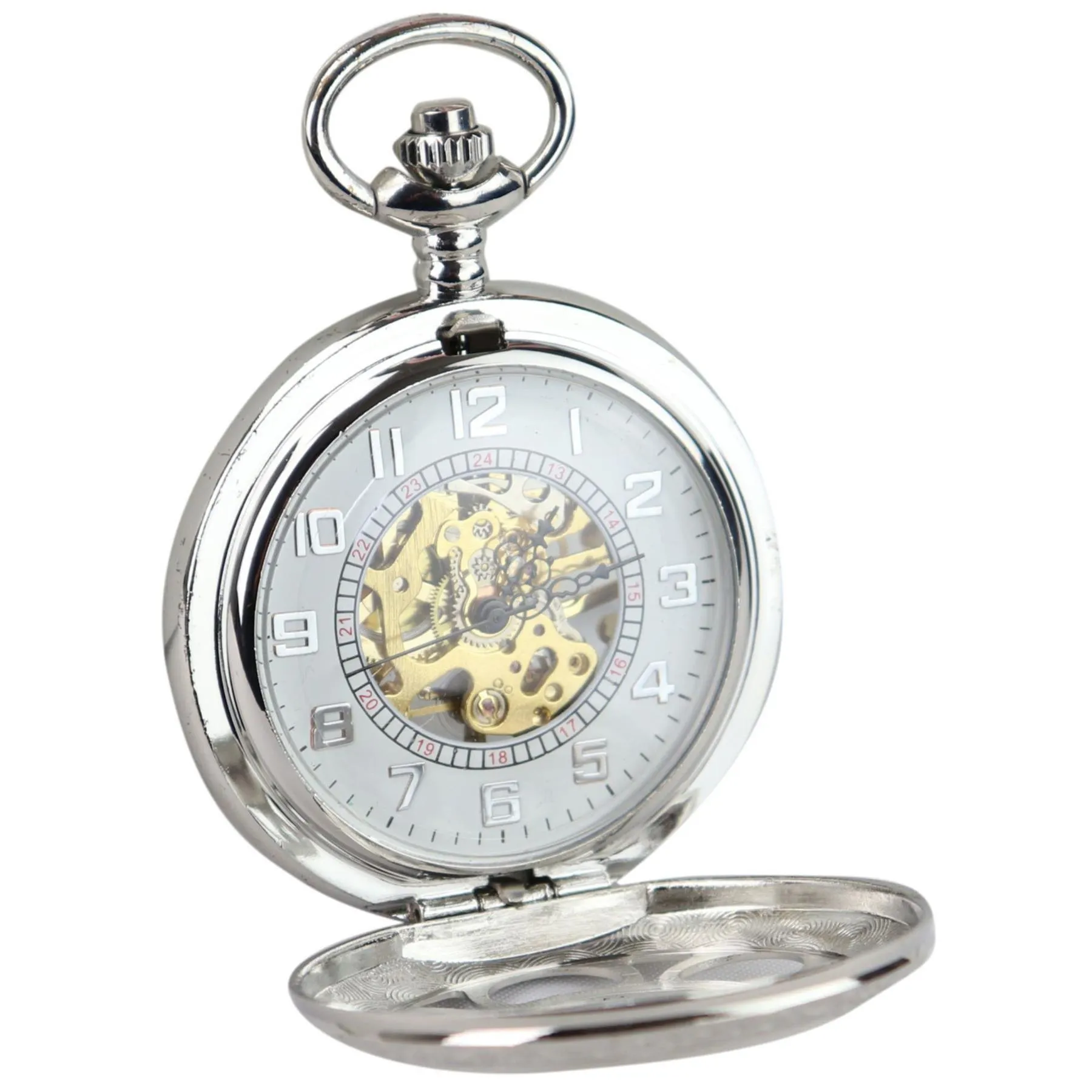 Automatic Mechanical 1920's Blinders Pocket Watch Vintage Retro