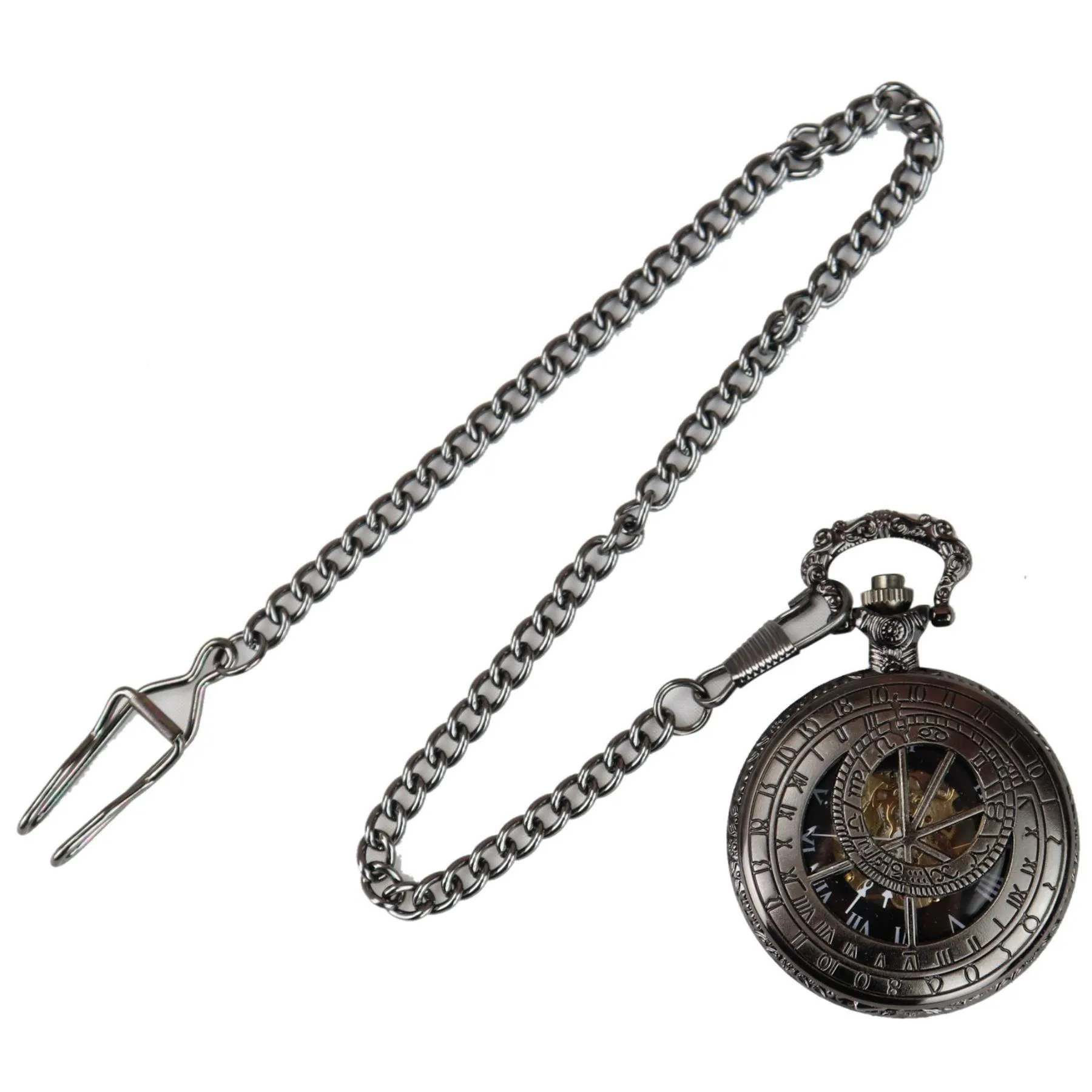 Automatic Mechanical 1920's Blinders Pocket Watch Vintage Retro