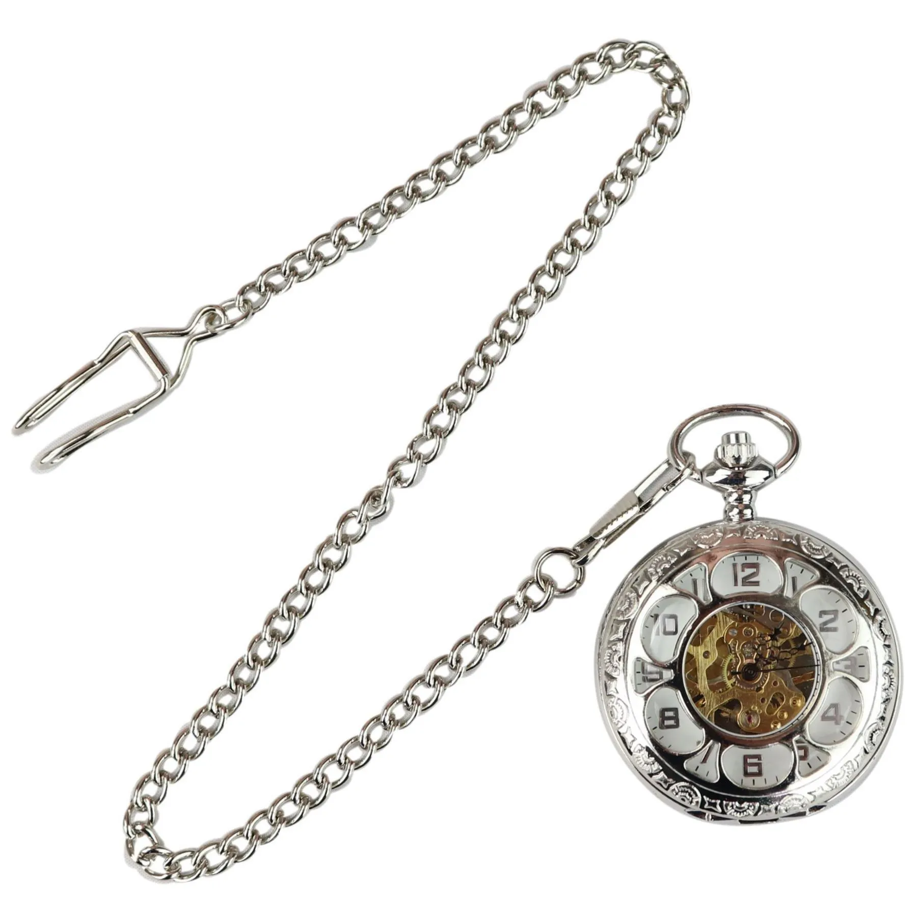 Automatic Mechanical 1920's Blinders Pocket Watch Vintage Retro