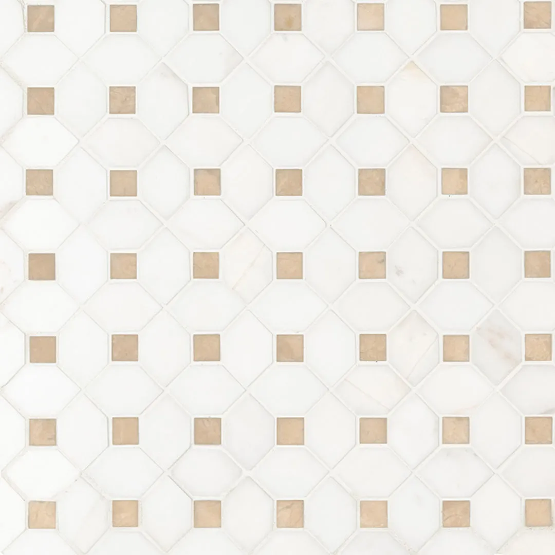 Bianco Dolomite Crema Dotty - Stone Tile