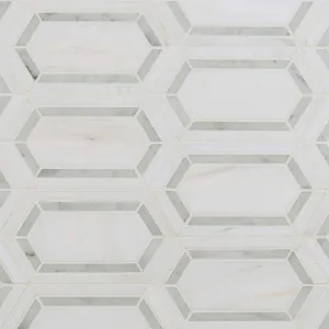 Bianco Dolomite Pavilion Picket - Stone Tile