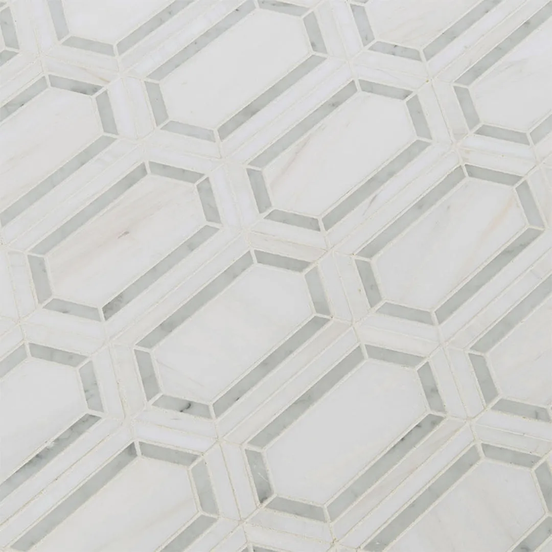 Bianco Dolomite Pavilion Picket - Stone Tile