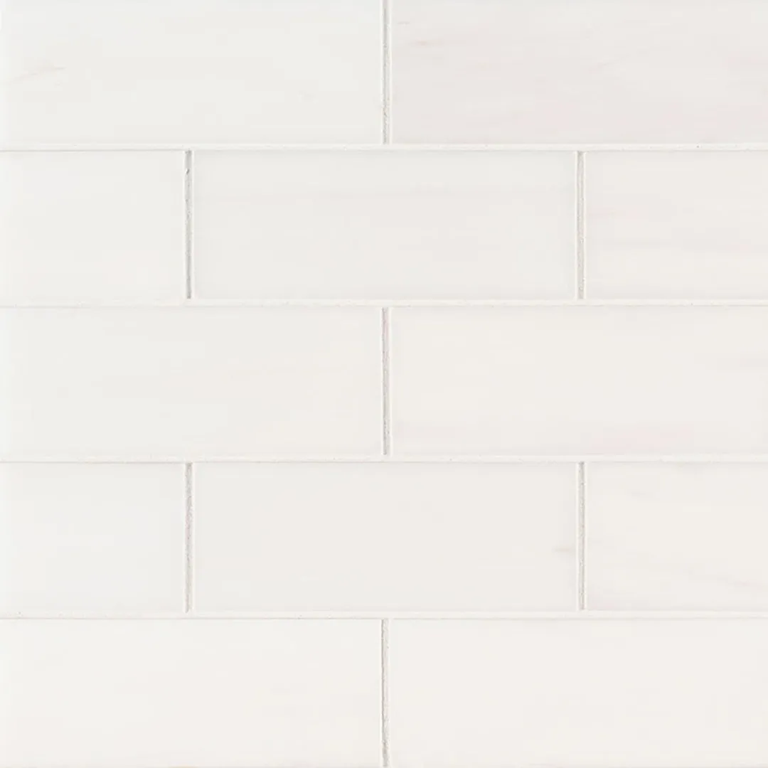 Bianco Dolomite Subway, 3" x 6" - Stone Tile