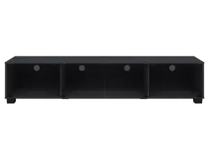 Black Glass TV Stand, TV's up to 85"