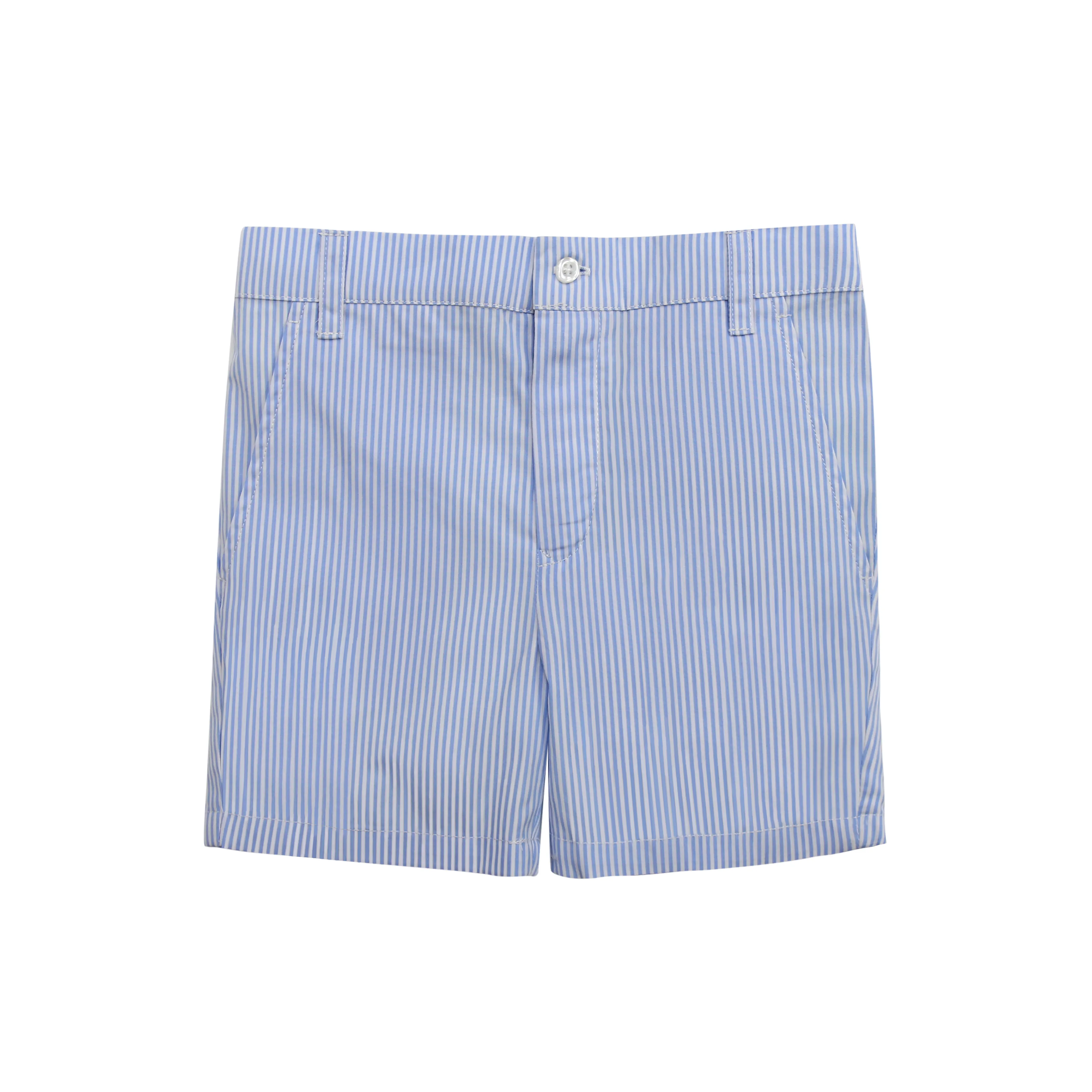 Blue Stripe Shorts