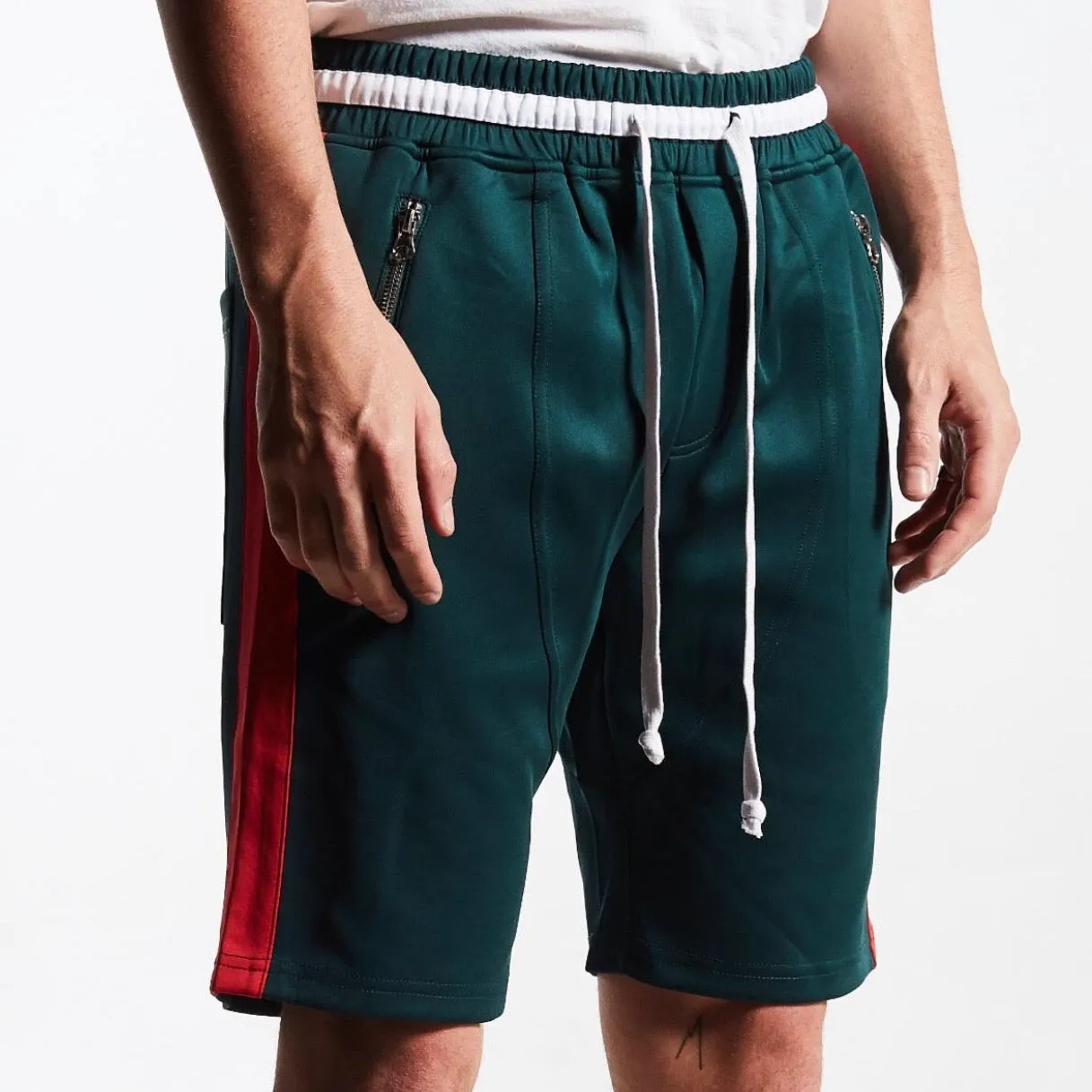 BODNICK TRACK SHORTS FRST/RED