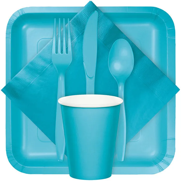 Bulk Bermuda Blue Plastic Spoons (288 per Case)