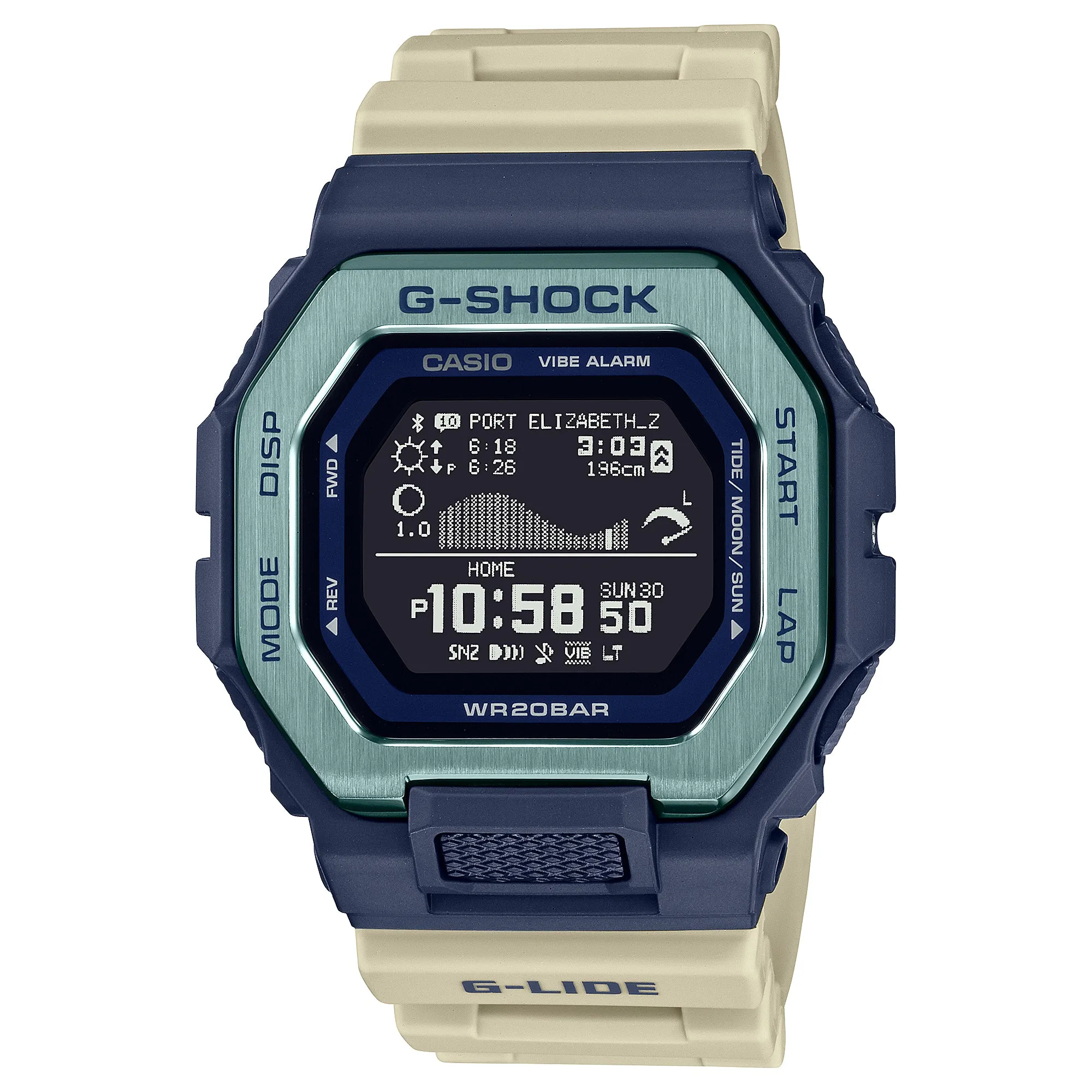 Casio G-Shock G-LIDE GBX-100 Lineup Bluetooth’?????¶ôÇï¶ôǝ??’?????¶ôÇï¶ôǝ?’?????¶ôÇï¶ôíôÇïÇ?ÇîÇ??€õ’??ǯ¶ôÇû¶ô¶©Ç??€õ????? Khaki Resin Band Watch GBX100TT-2D GBX-100TT-2D GBX-100TT-2