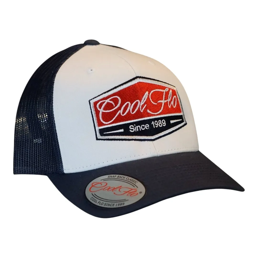 Cool Flo Badge Contrast Trucker Cap