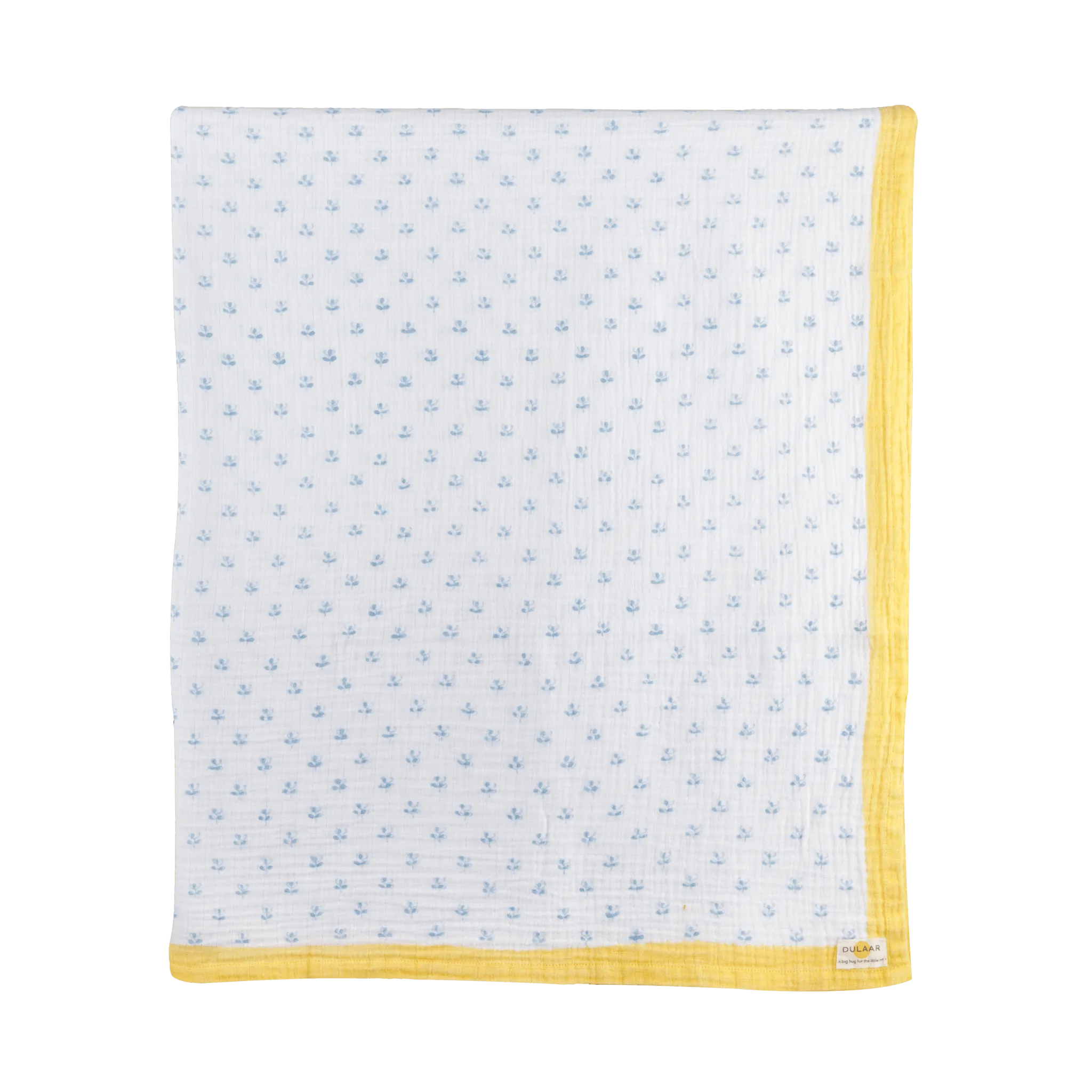 Cotton Cheer Gery Organic Muslin Swaddle (Hand-Block Printed)