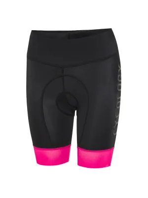 Cycology Women's Logo Cycling Shorts Black/Pink