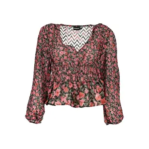 Desigual Pink Polyester Sweater