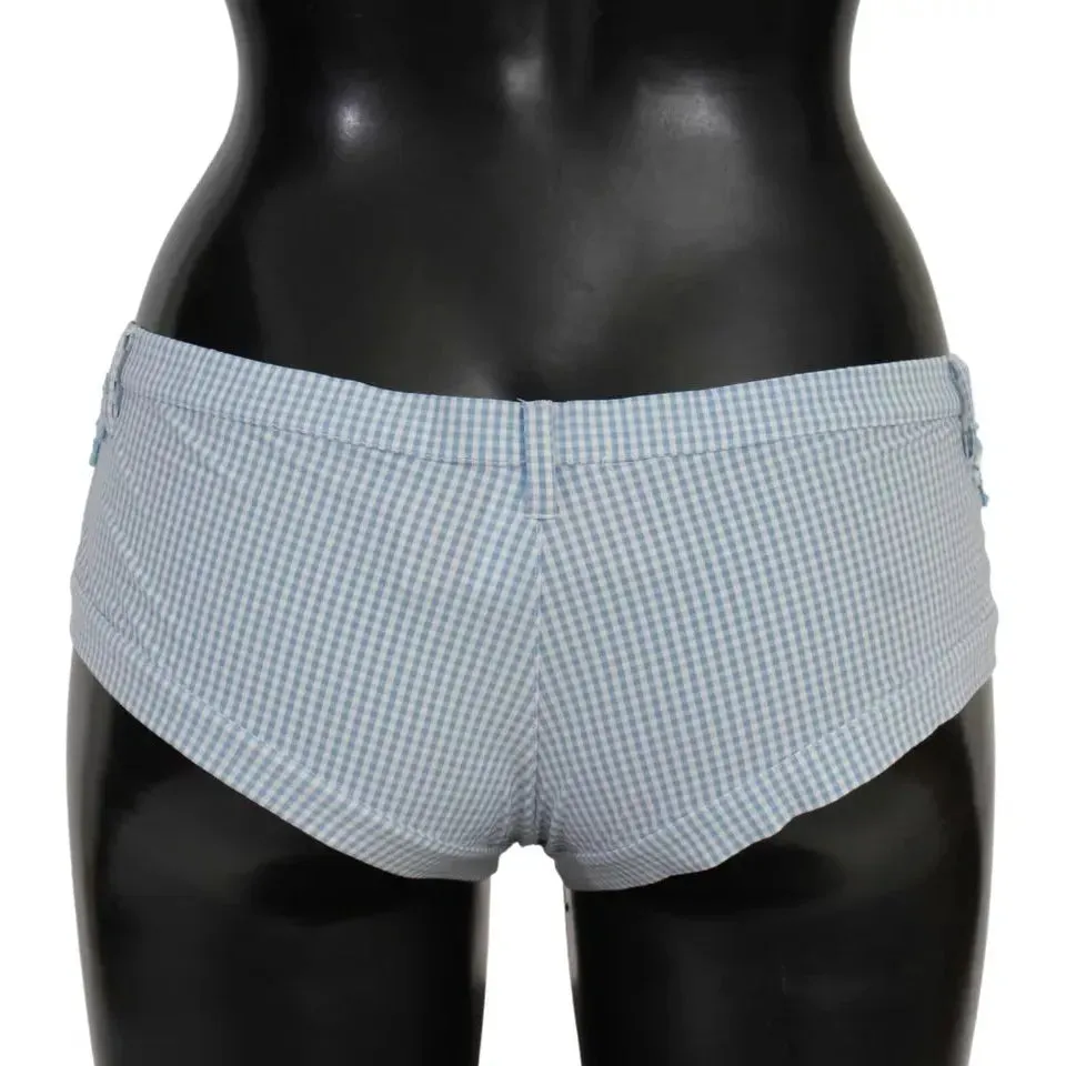 Ermanno Scervino Blue Beachwear Bottoms Swimsuit Shorts