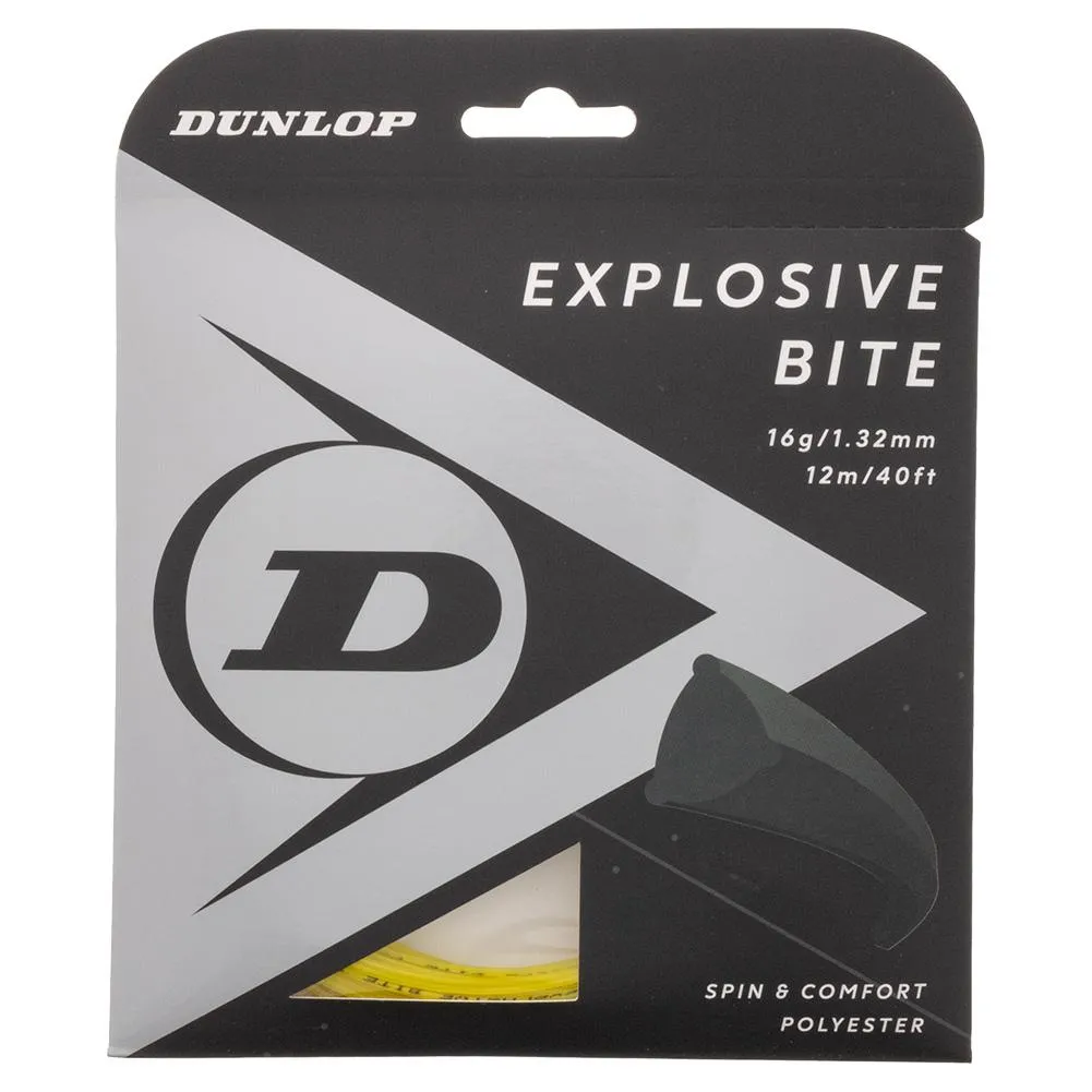 Explosive Bite Yellow 16G Tennis String