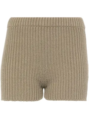 fisherman’s knit mini shorts