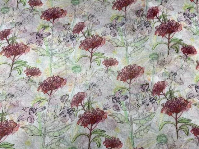 Floral Breath Printed Voile