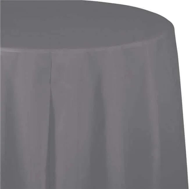 Glamour Gray Octy Round Table Cover