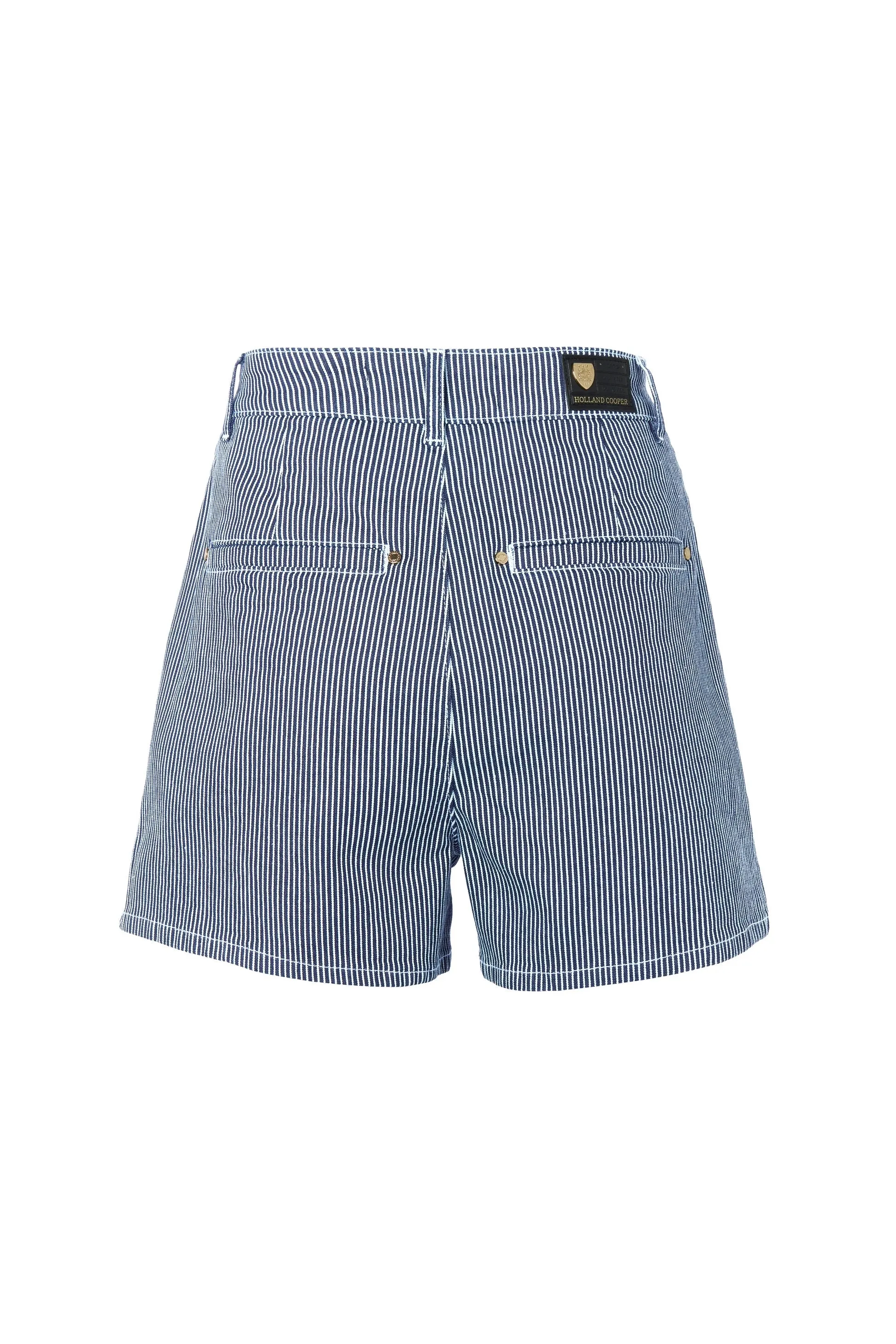 Holland Cooper Amoria Short in Ticking Stripe