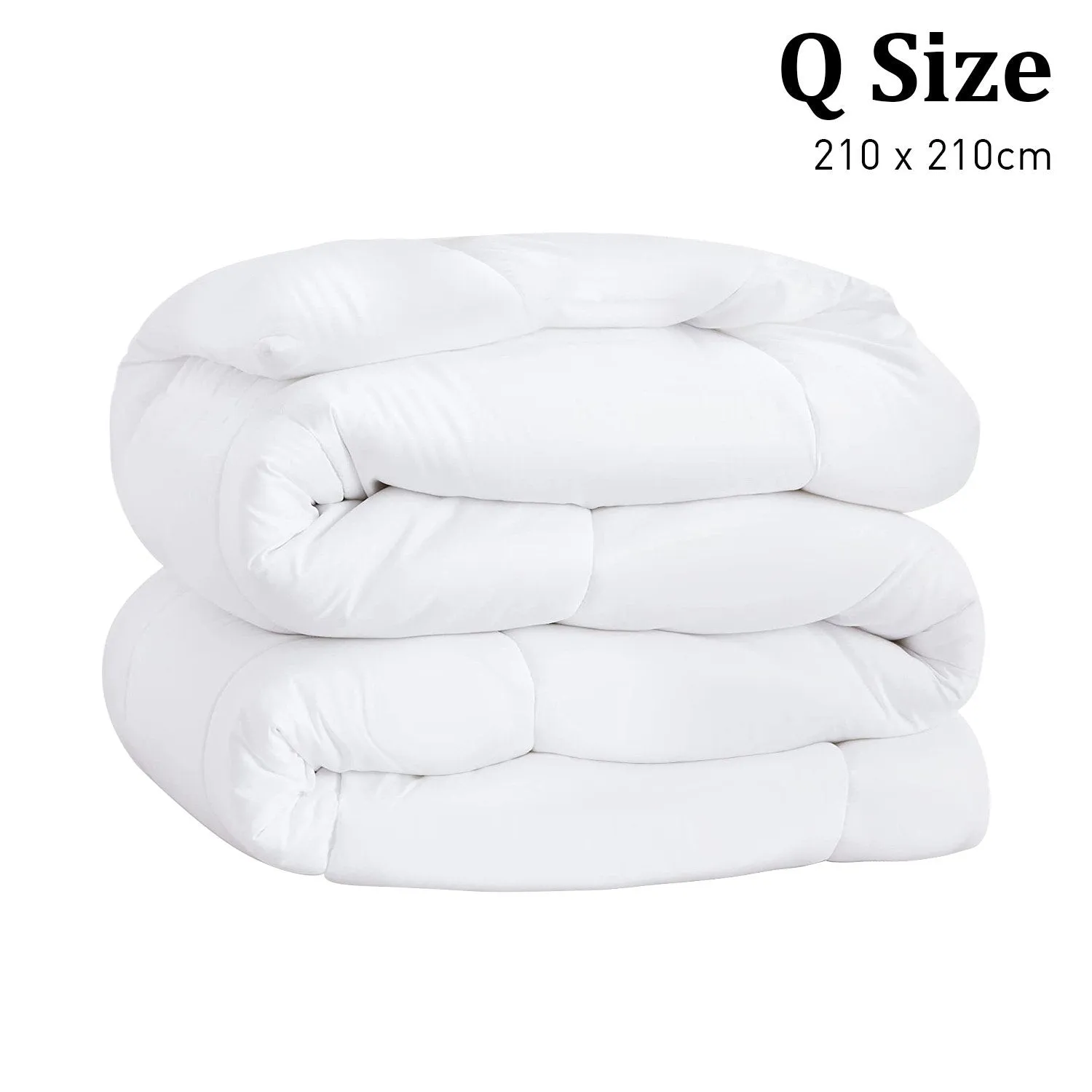 Hypoallergenic 500GSM Goose Down Comforter Queen - Laura Hill