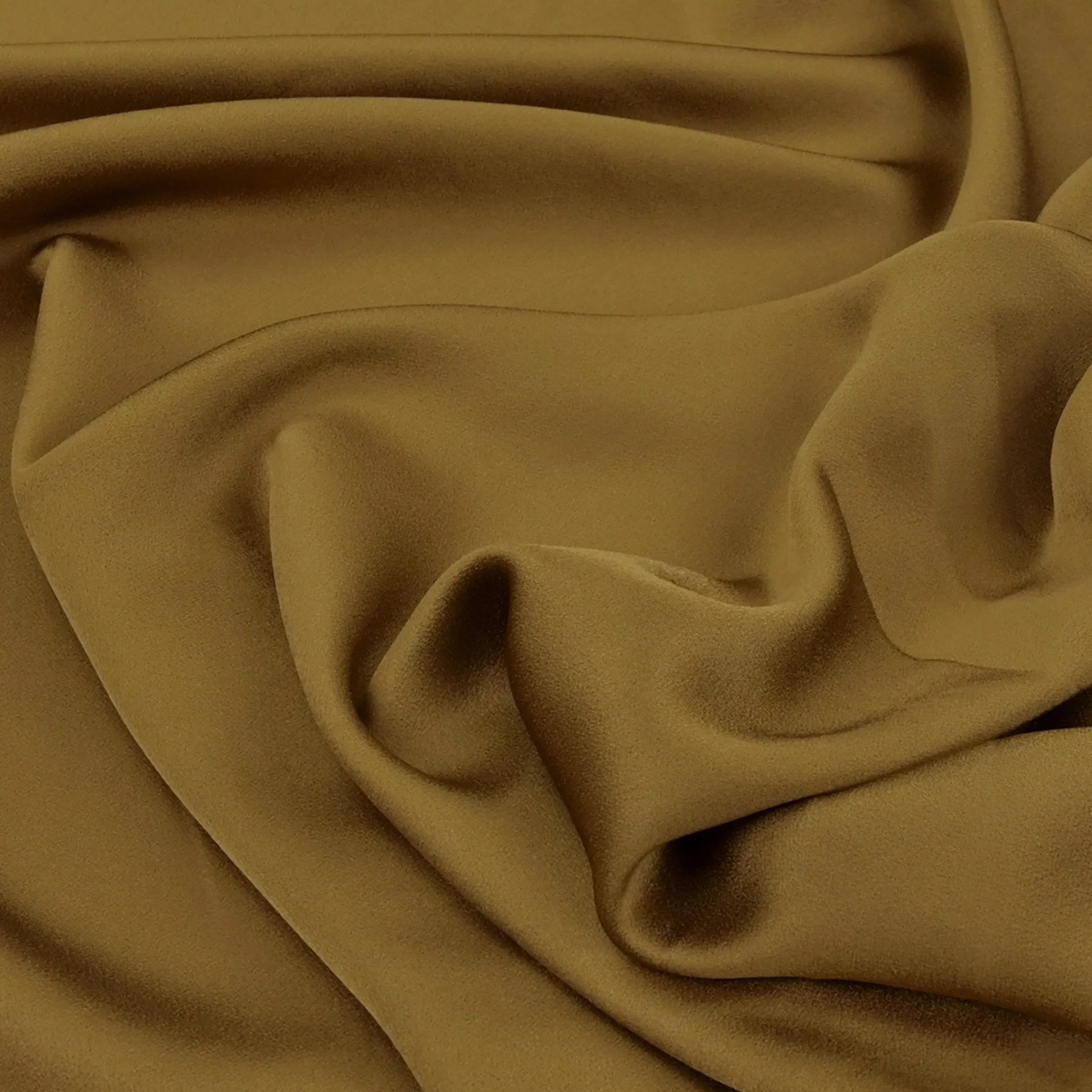 Khaki Crepe Satin 4172