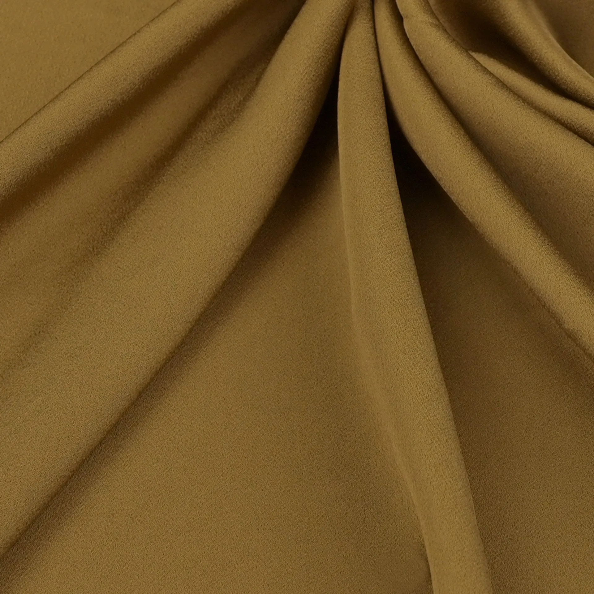 Khaki Crepe Satin 4172