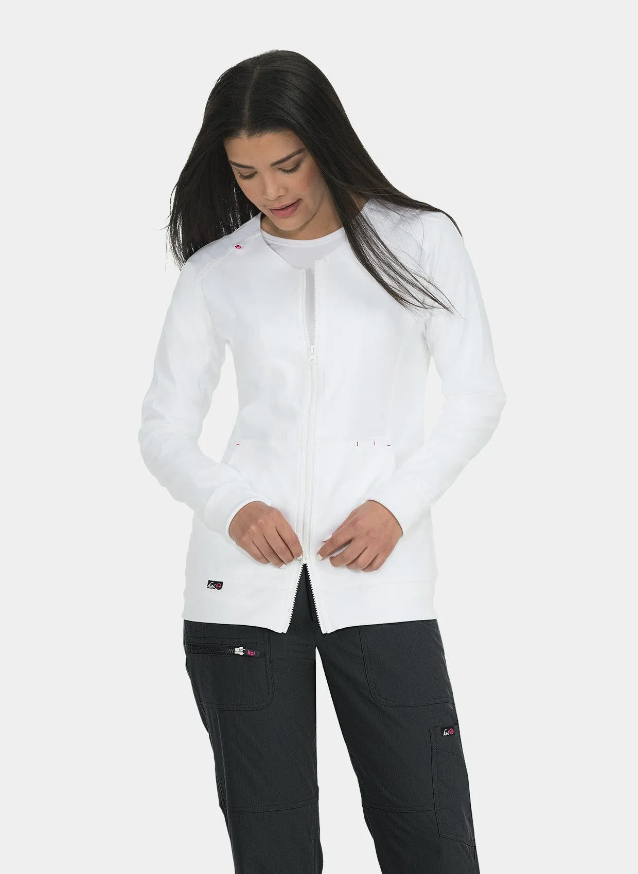 Koi Lite Clarity Jacket - White