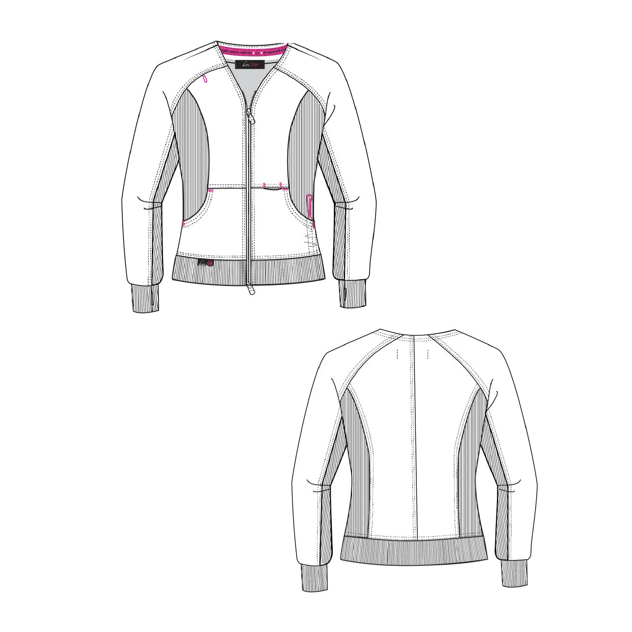 Koi Lite Clarity Jacket - White