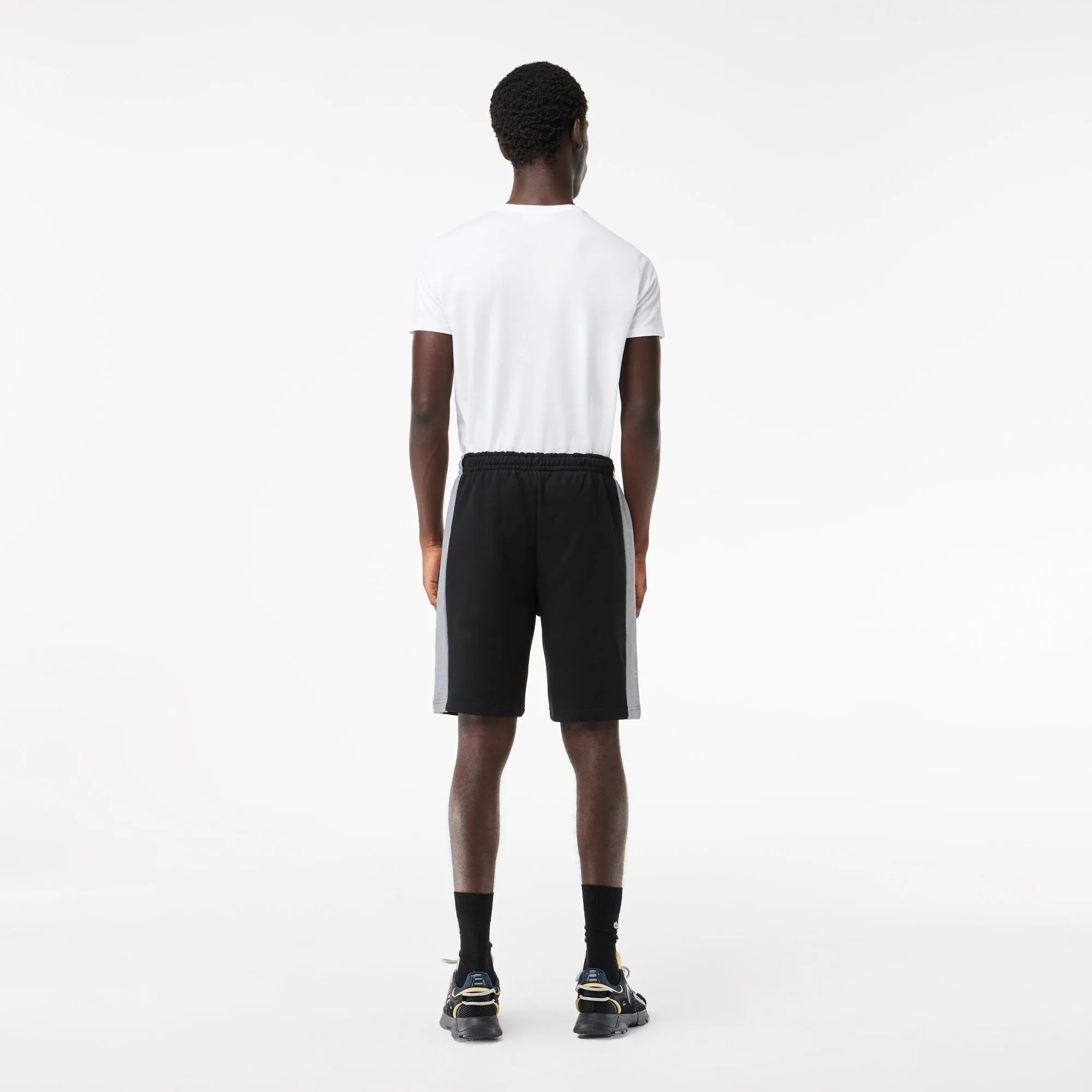 Lacoste Men's Colorblock Fleece Shorts