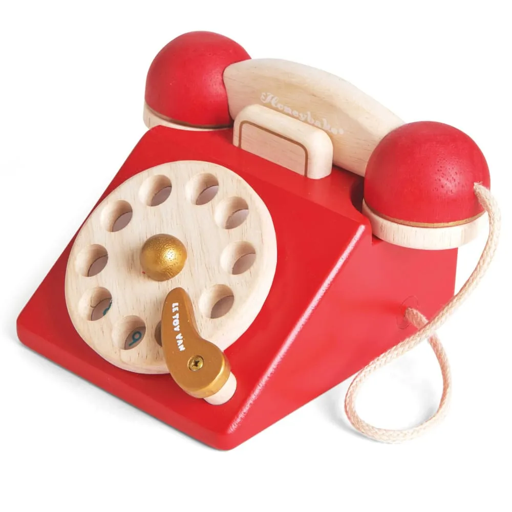 Le Toy Van Wooden Vintage Phone