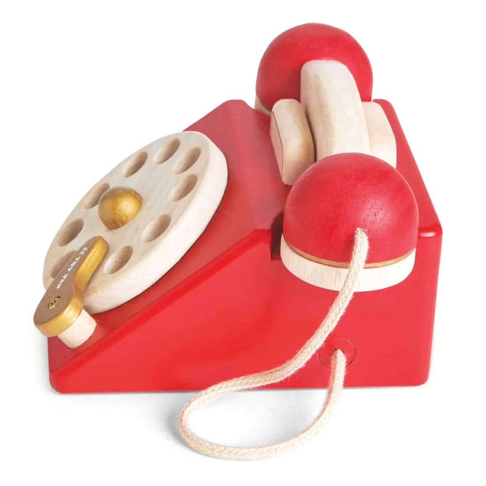 Le Toy Van Wooden Vintage Phone