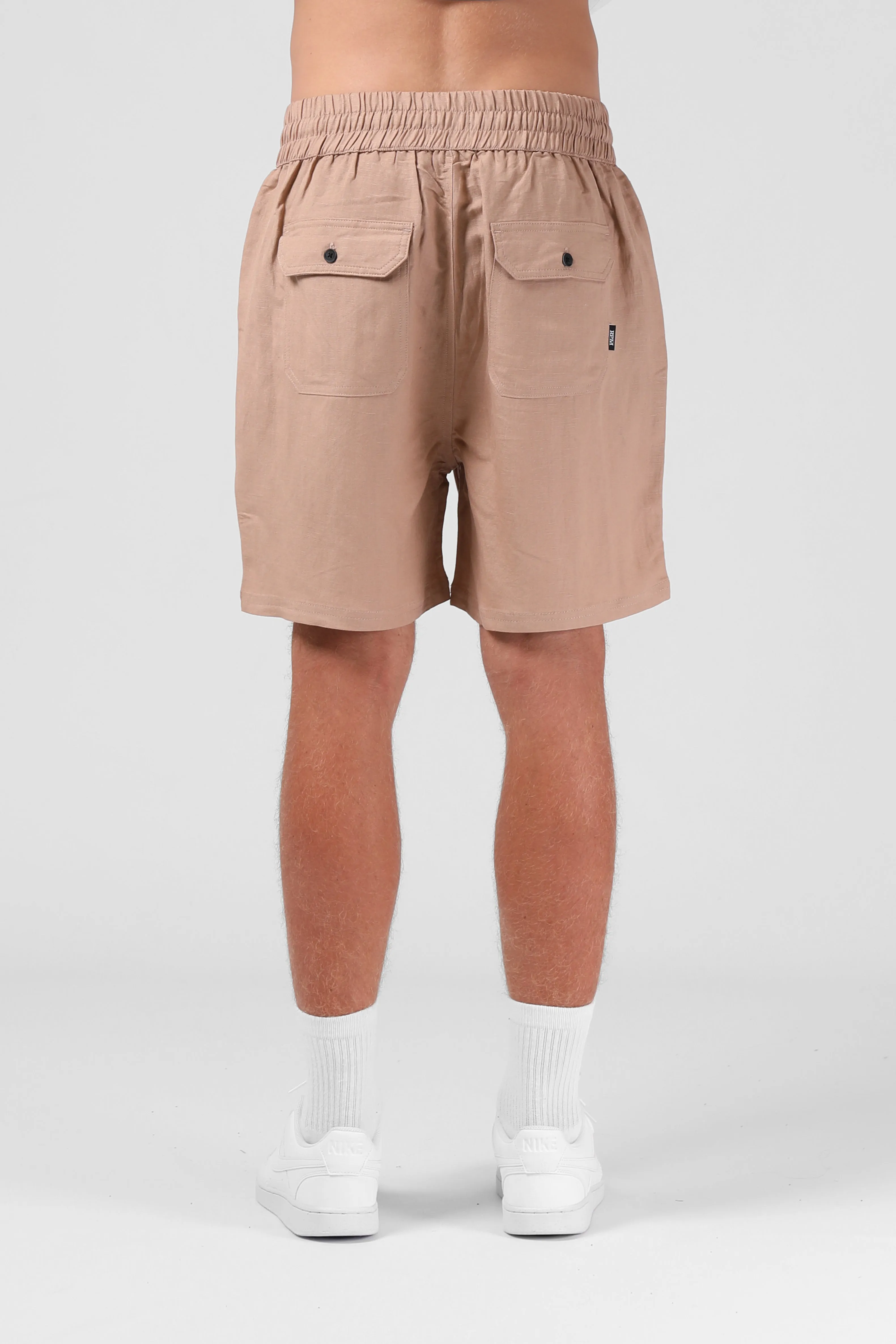 Linen Short - Fawn