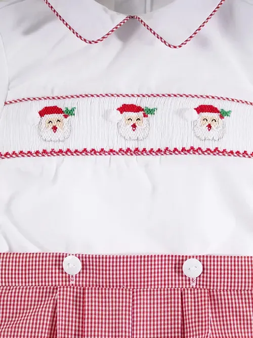 Little Claus Red Gingham Caleb Set