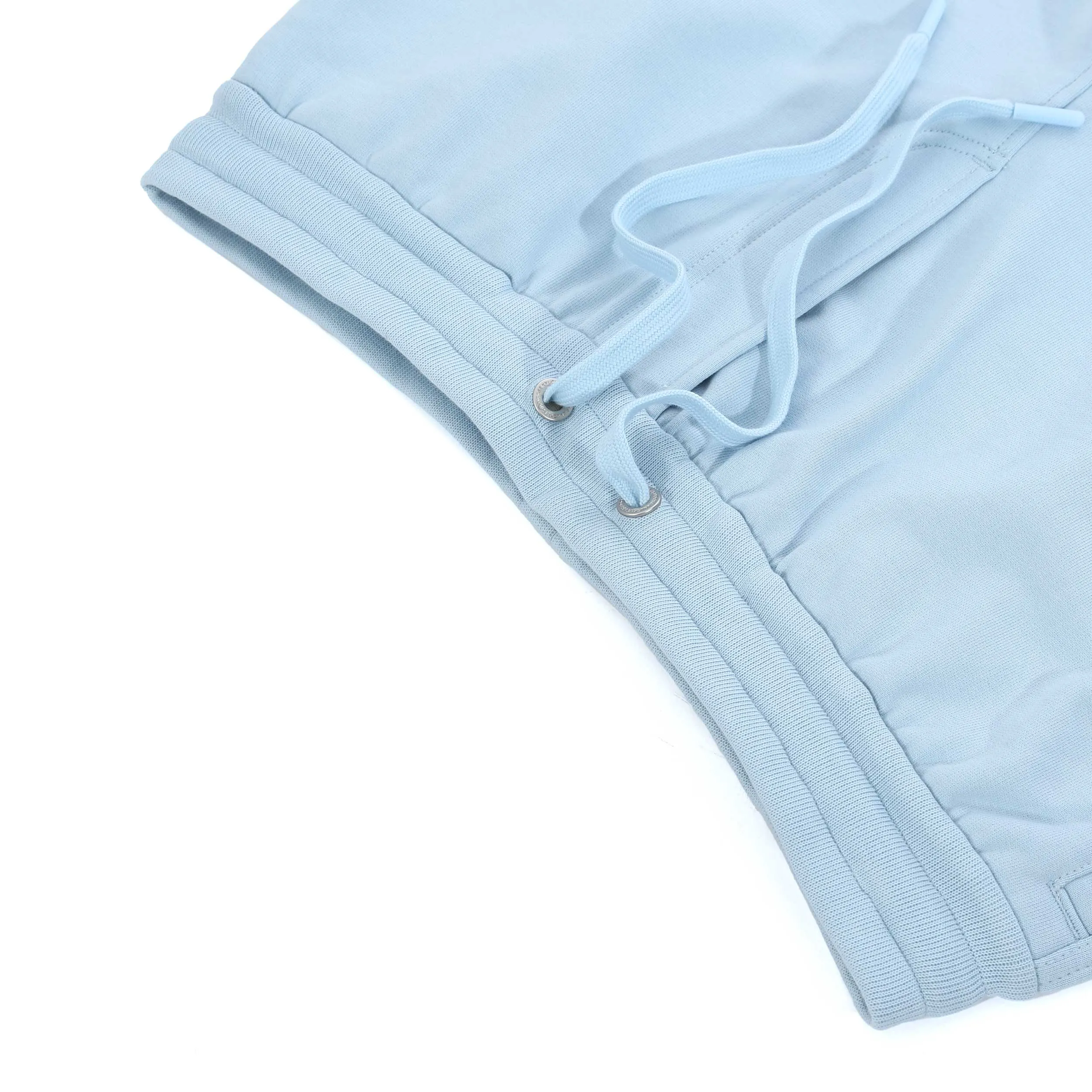 Moose Knuckles Clyde Shorts Sweat Short in Sky Blue