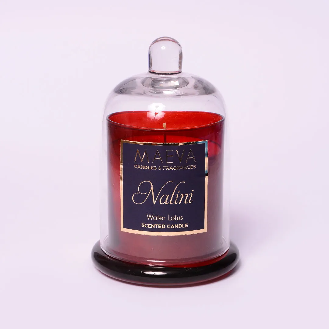 Nalini Red Cloche Jar Candle