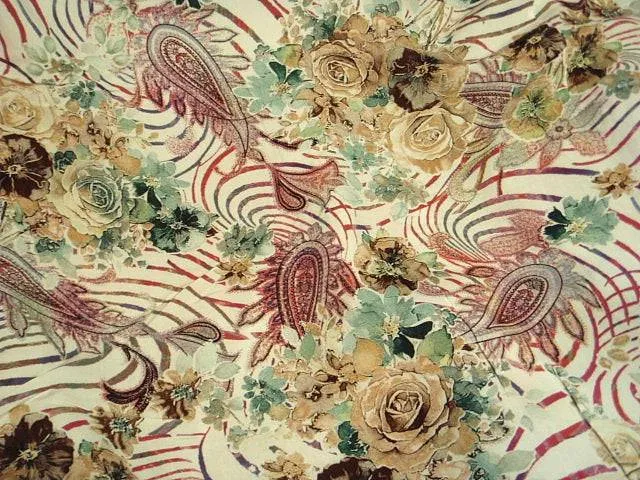 Paisley Bouquet - Deluxe Viscose