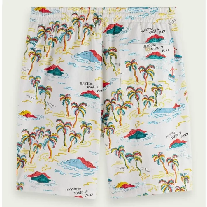 Printed Bermuda Short (Cream) - S1715955739