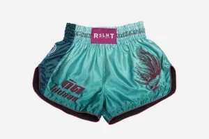 "Betta Fish" Muay Thai Shorts (Teal)