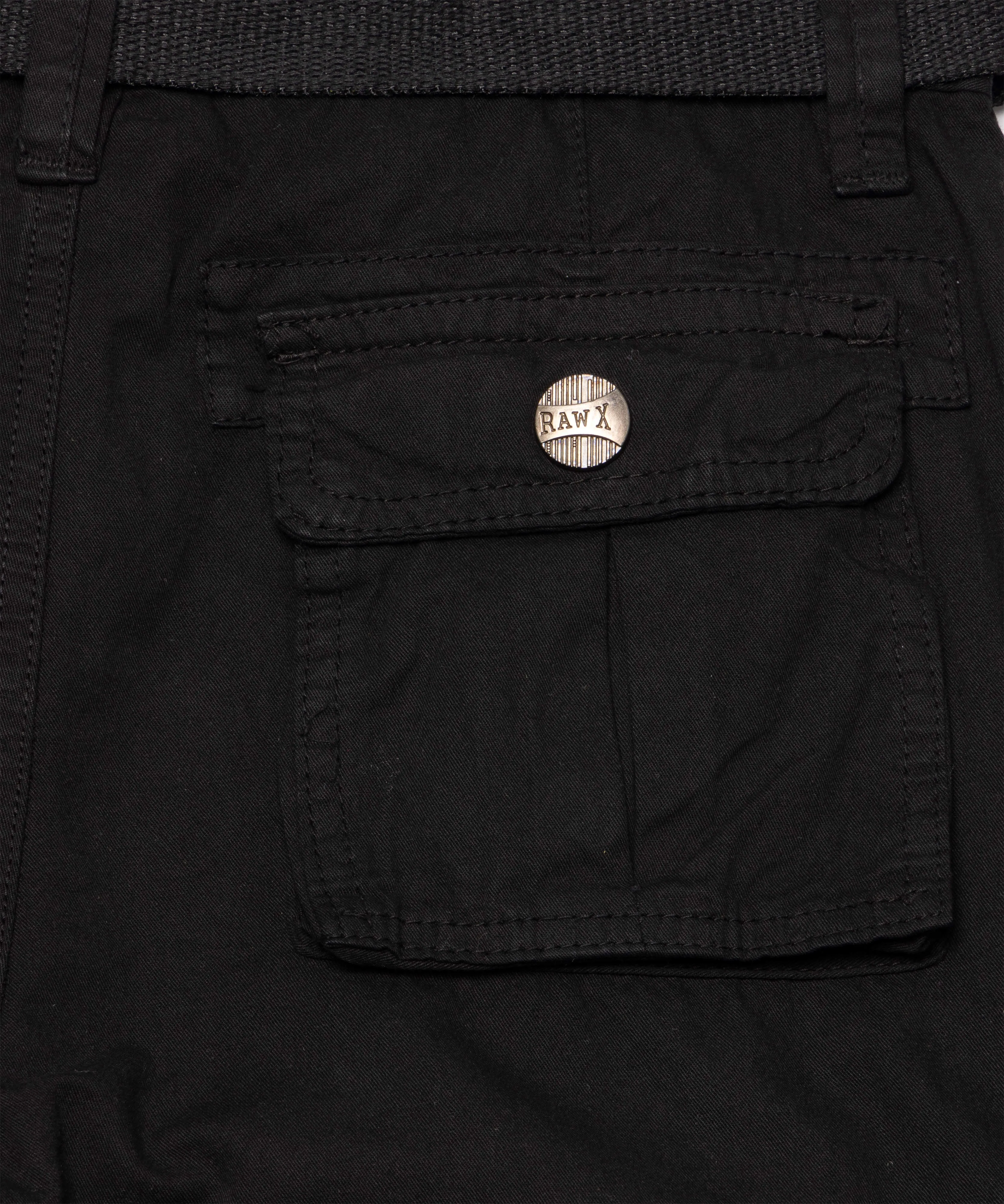 Raw X Boy's Twilled Cargo Shorts