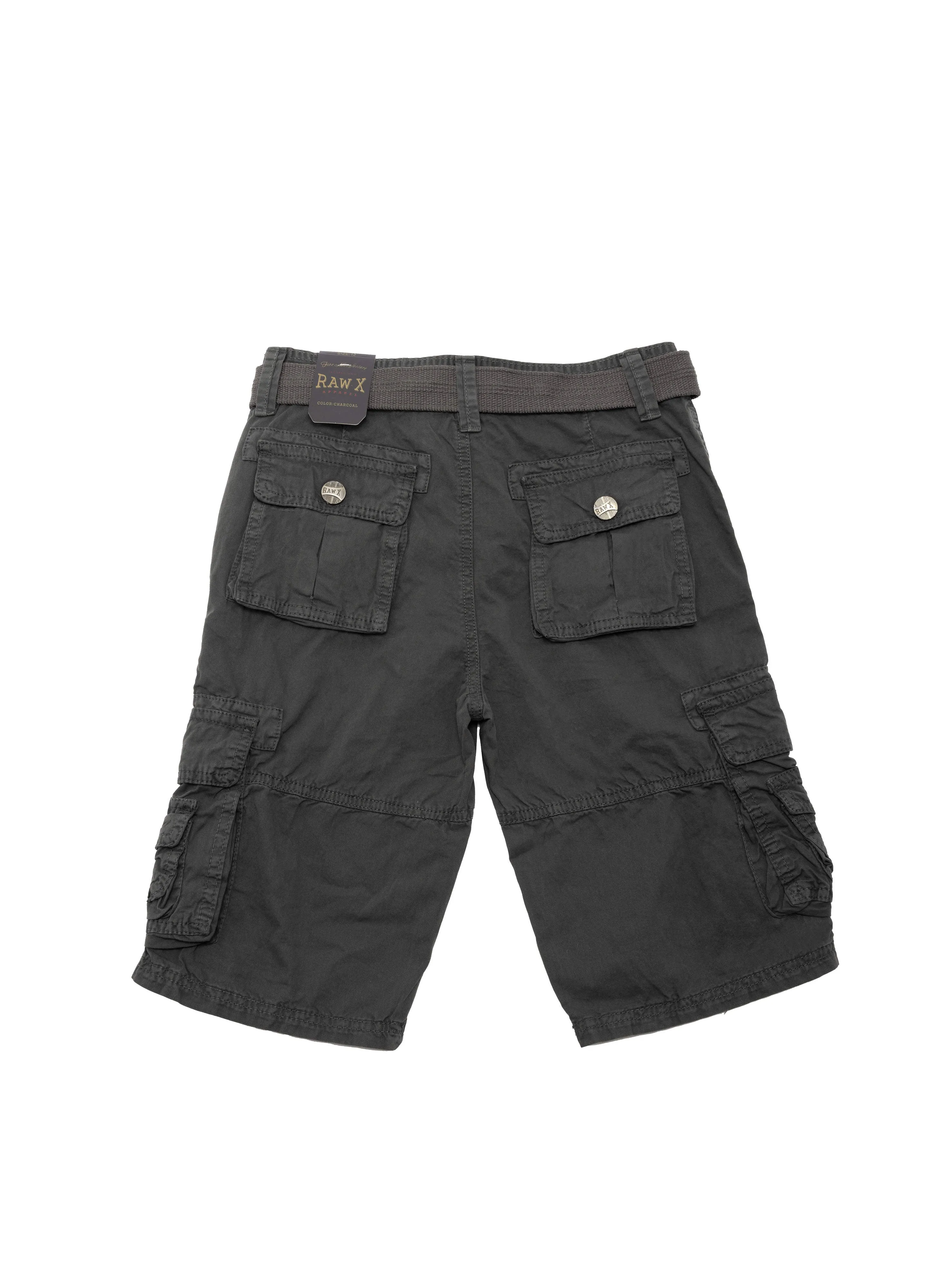 Raw X Boy's Twilled Cargo Shorts