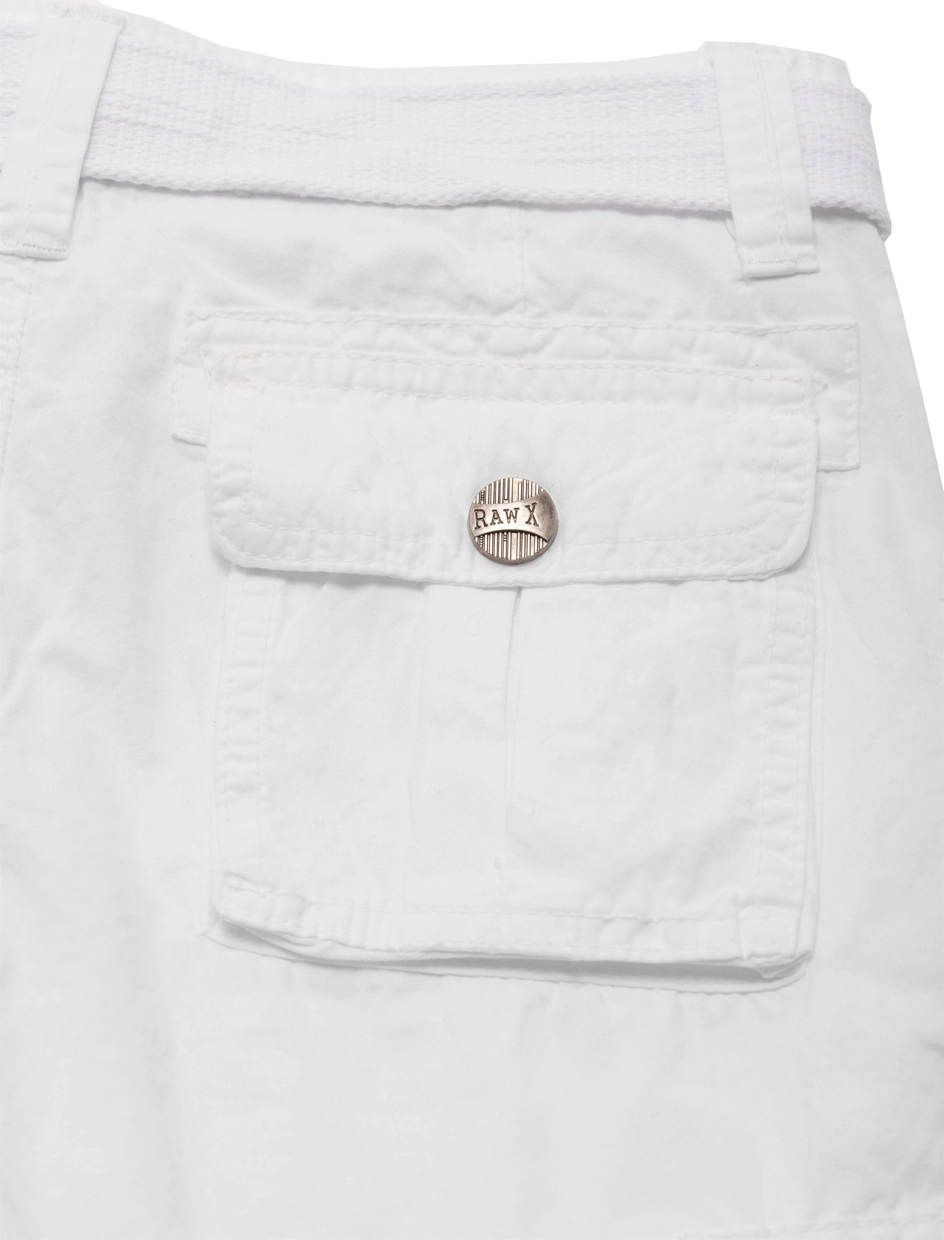 Raw X Boy's Twilled Cargo Shorts