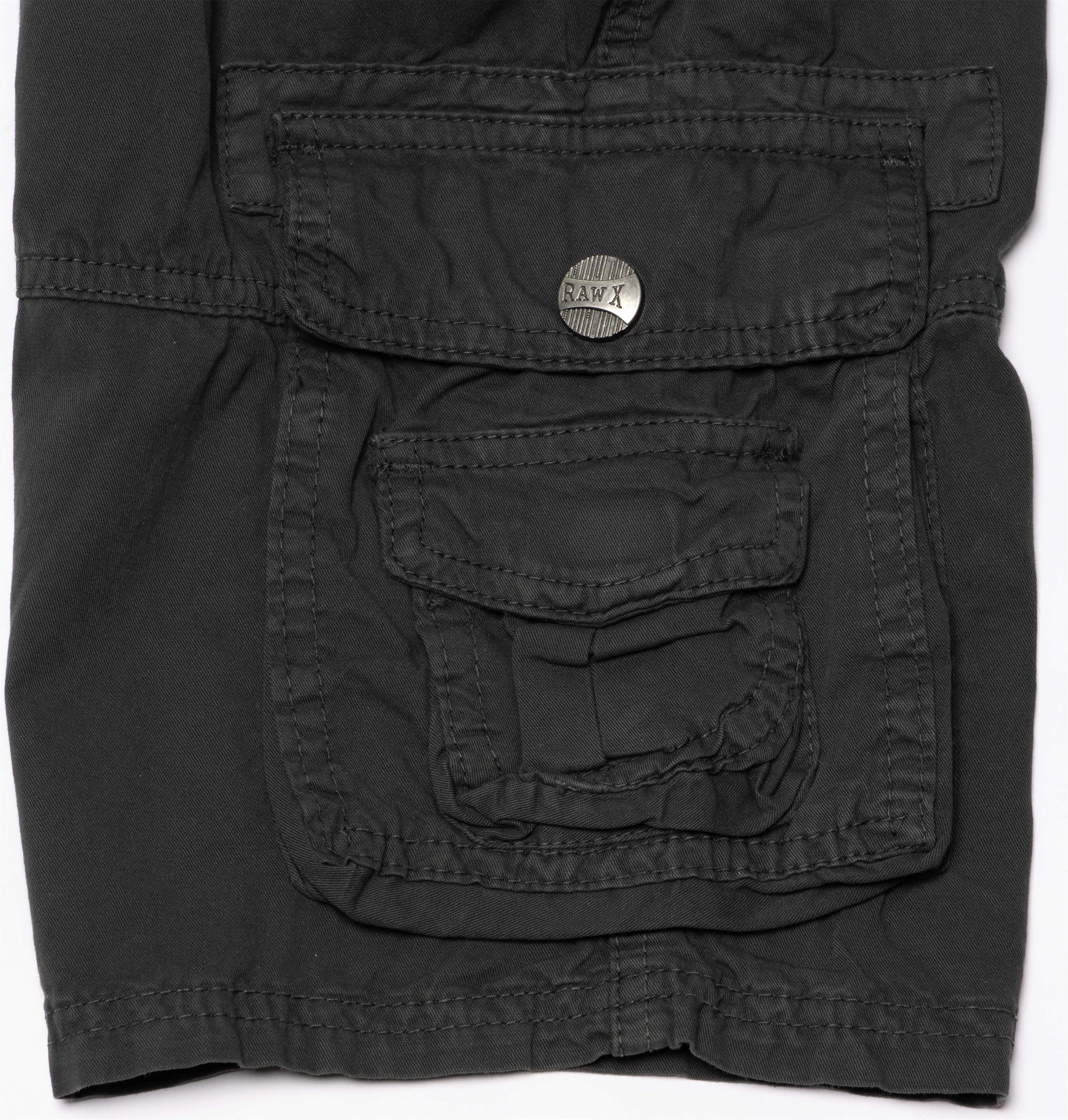 Raw X Boy's Twilled Cargo Shorts