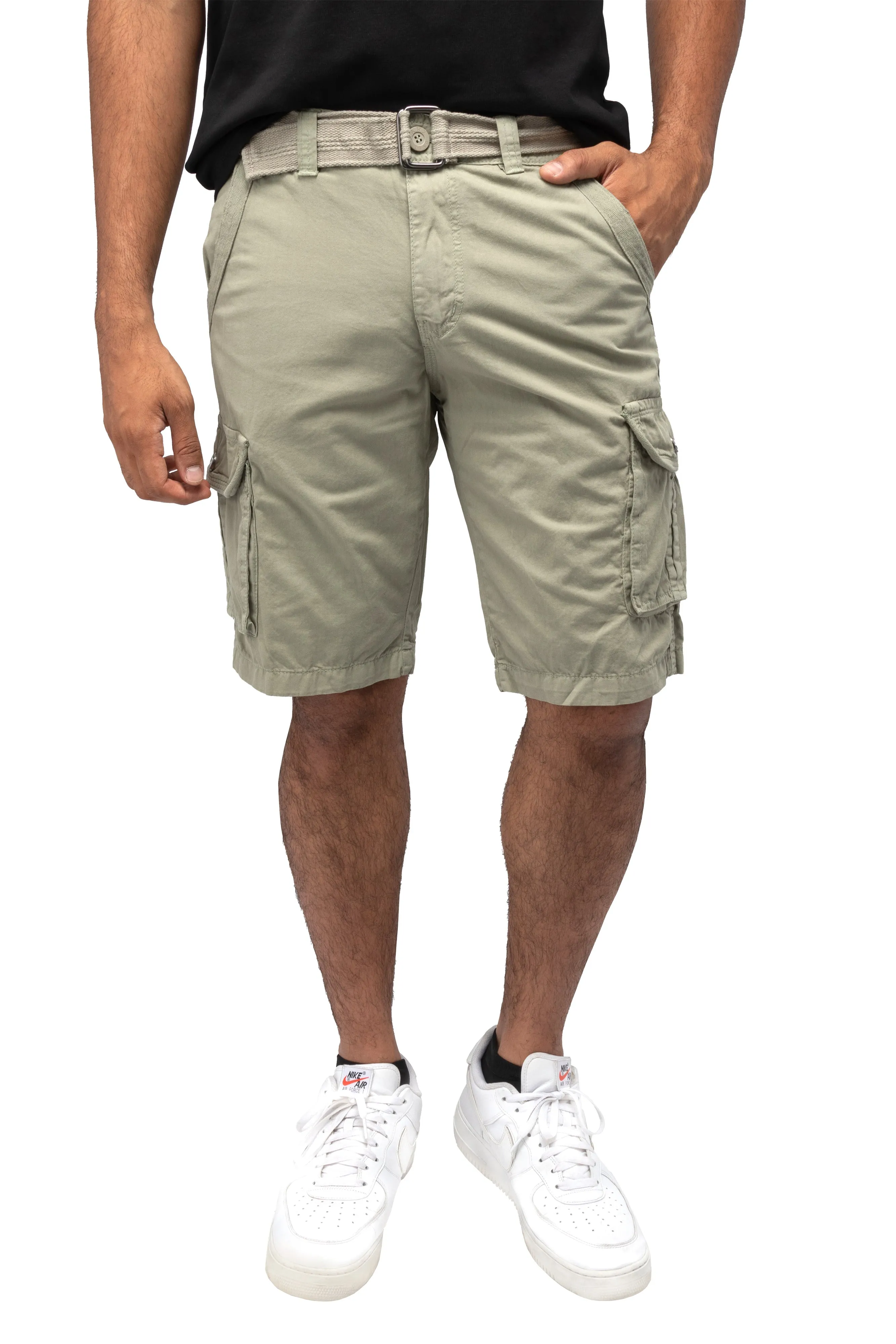 Raw X Men's 12.5" Inseam Cargo Shorts