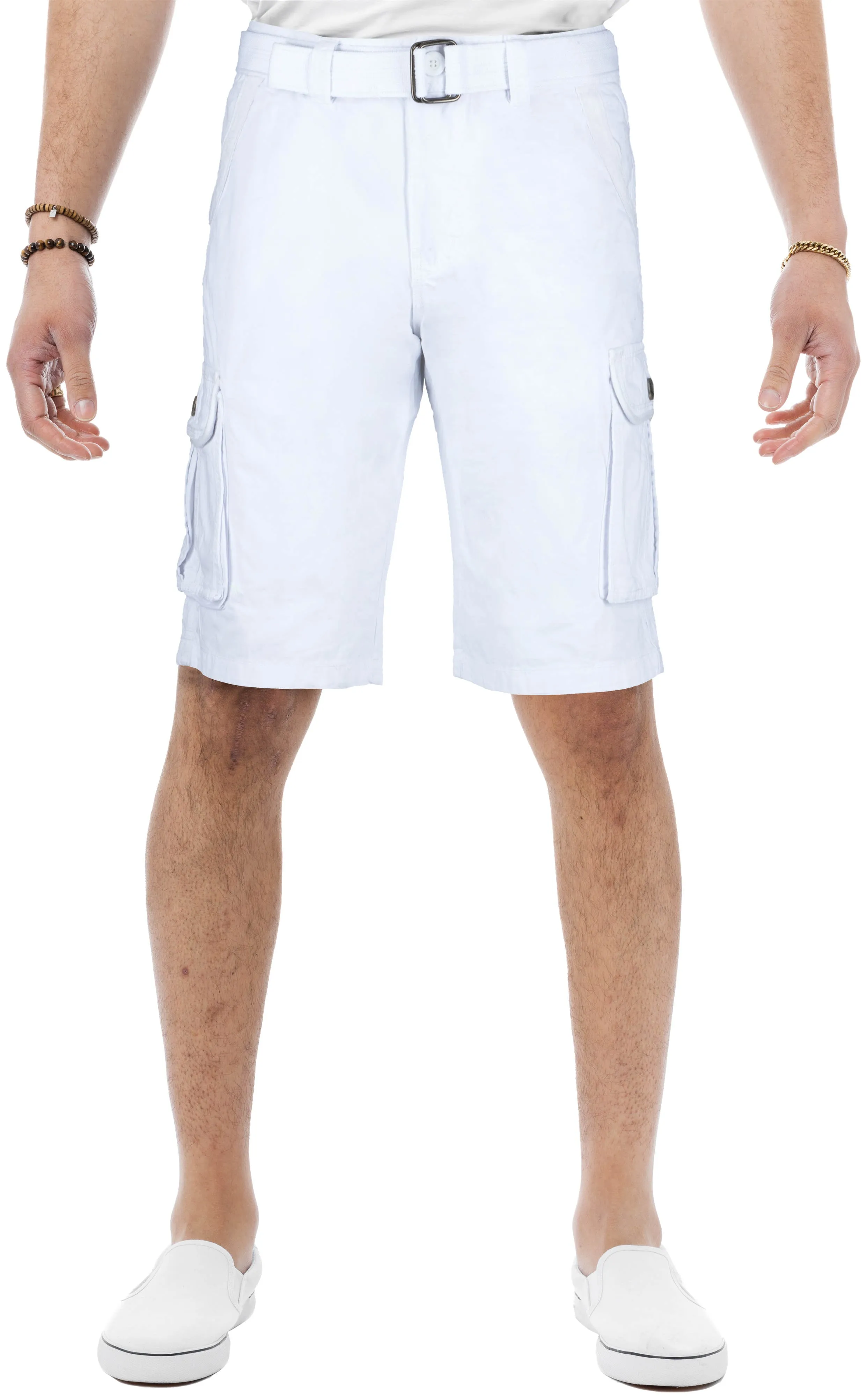 Raw X Men's 12.5" Inseam Cargo Shorts