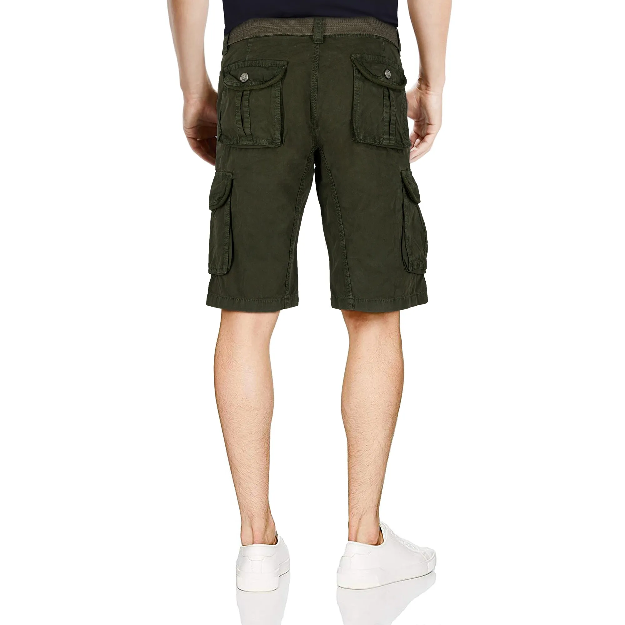 Raw X Men's 12.5" Inseam Cargo Shorts