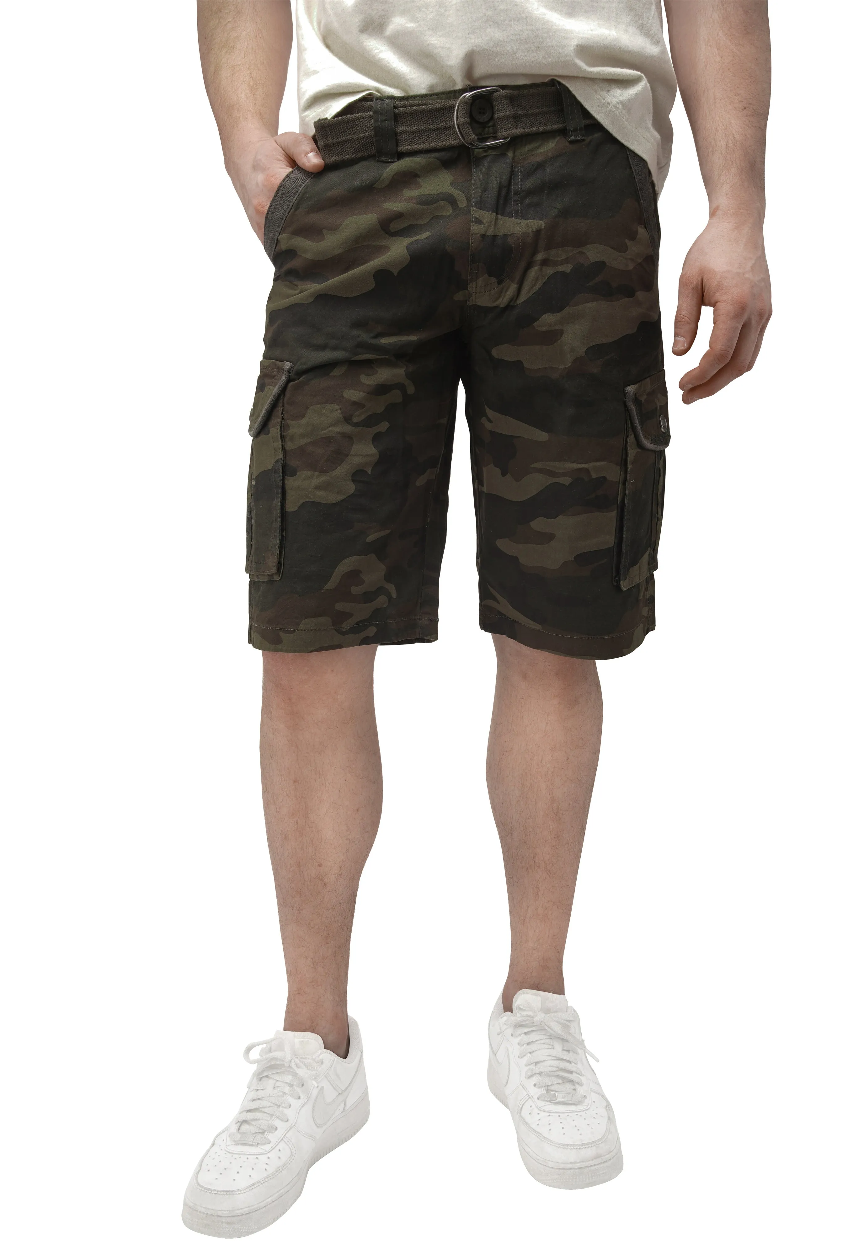 Raw X Men's 12.5" Inseam Cargo Shorts