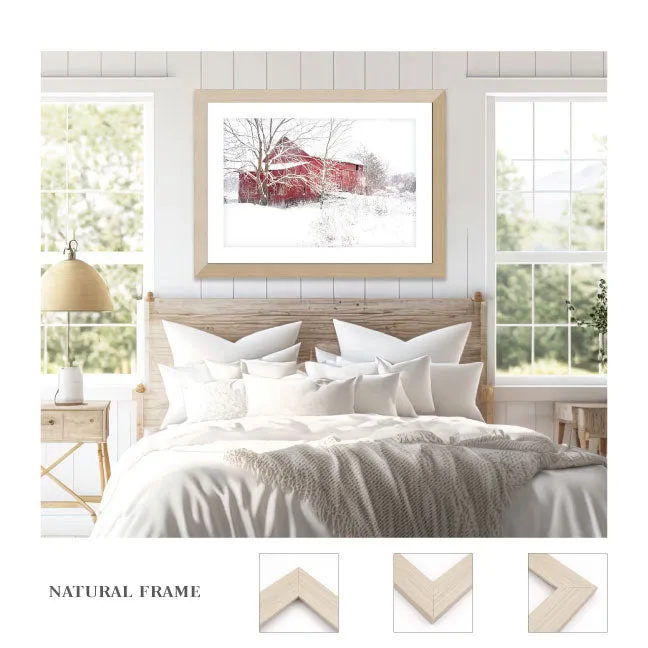 Red Barn Wall Art Print